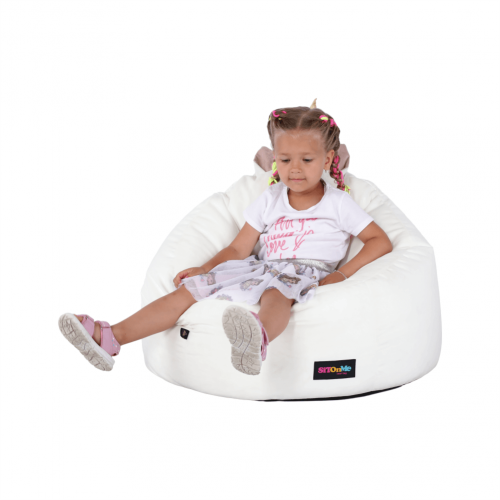 Sedací vak jednorožec, biela, INOROG