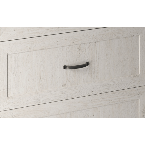 Skrinka, biela/sosna nordická, ľavá, ROYAL W40S