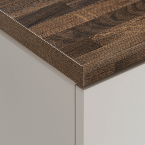 Skrinka, biela/sosna nordická, ľavá, ROYAL W40S