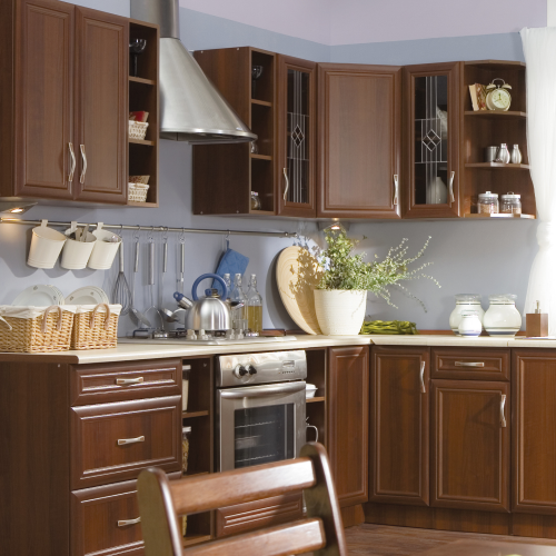 Potravinová skrinka D40SP, orech Milano, ľavá, SICILIA