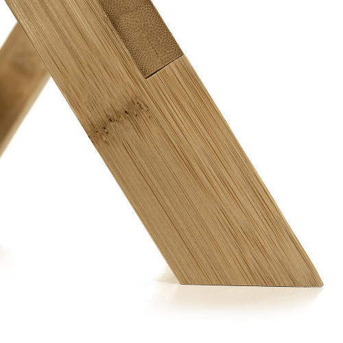 Stolička, prírodný bambus, DENICE