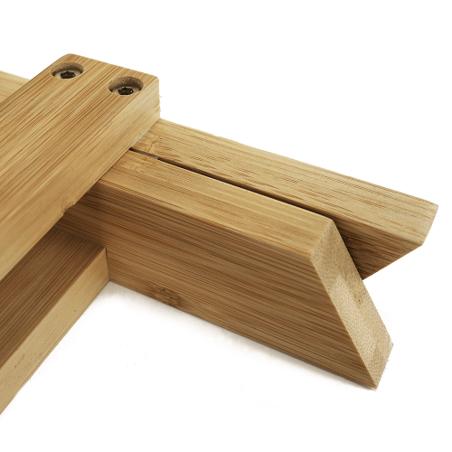 Stolička, prírodný bambus, DENICE