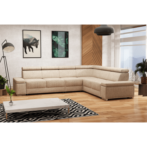 Rozkladací 2-sed 2 BB ZF, sivobéžová Taupe, BOBY