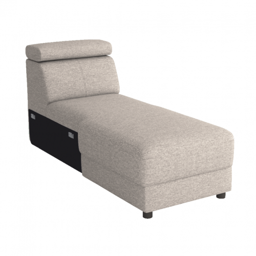 Otoman BB, sivobéžová TAUPE, BOBY