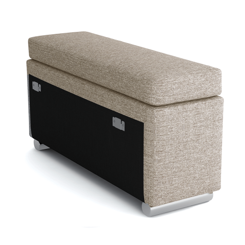 Opierka na ruky, sivobéžová Taupe, ľavá, BOBY