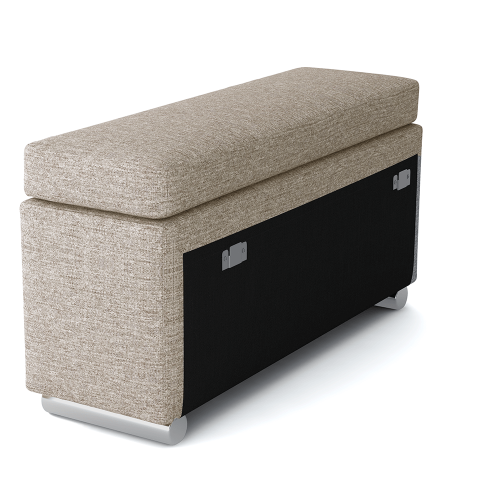 Opierka na ruky, sivobéžová Taupe, pravá, BOBY