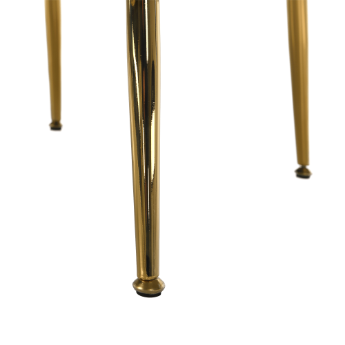 Kreslo v štýle Art-deco, béžová Velvet látka/gold chróm-zlatý, NOBLIN Kreslo v štýle Art-deco, béžová Velvet látka/gold chróm-zlatý, NOBLIN