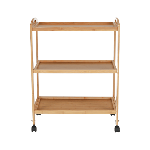 Servírovací vozík, prírodná, MARSEL