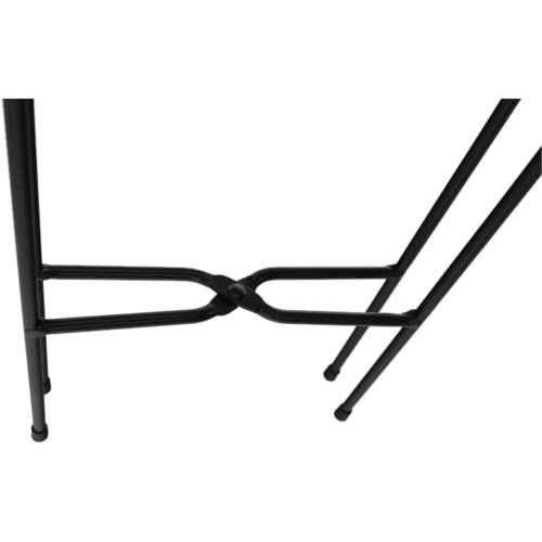 Kvetináč, čierna/zlatá, JUDE TYP 2