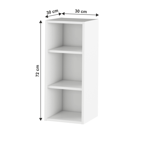 Horná skrinka, biela, JULIA TYP 1