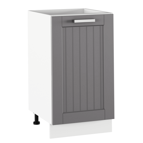 Spodná skrinka, tmavosivá/biela, JULIA TYP 54