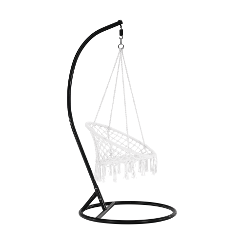 Závesné kreslo, biela, AMADO 2 NEW