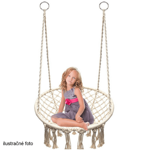 Závesné kreslo, biela, AMADO 2 NEW