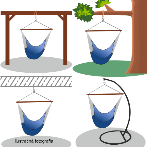 Závesné kreslo, mentolová, AMADO 2 NEW