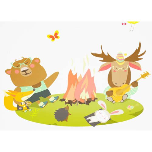 Organizér/regál na hračky, viacfarebná/vzor, DARLING TYP 2