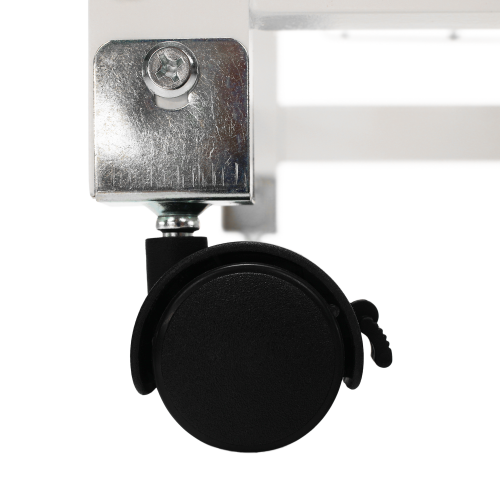 Servírovací vozík, biela, KORUS