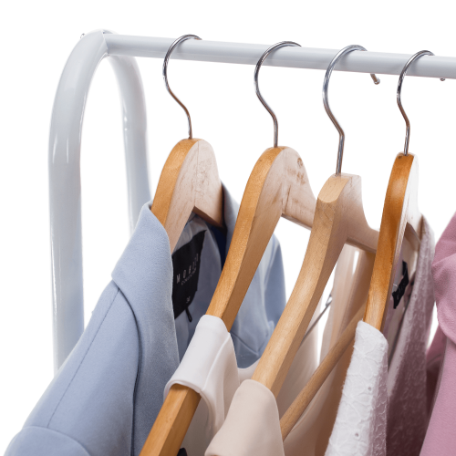 Vešiak, biela, BELINDA