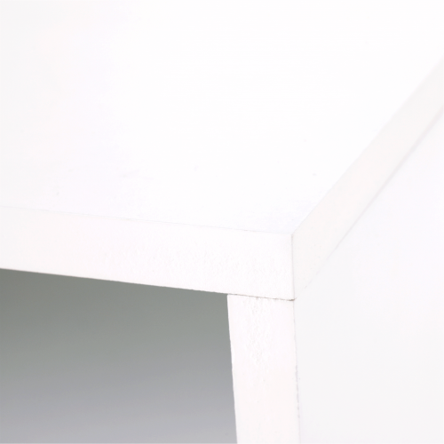 Príručný/nočný stolík, biela/čierna, HONEJ