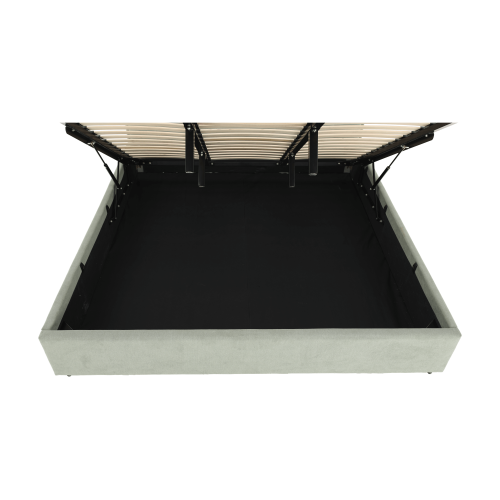 Posteľ, mentolová, 160x200, ELSIE