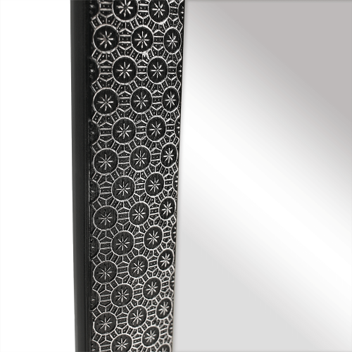 Stojanové zrkadlo, čierna, LAVAL