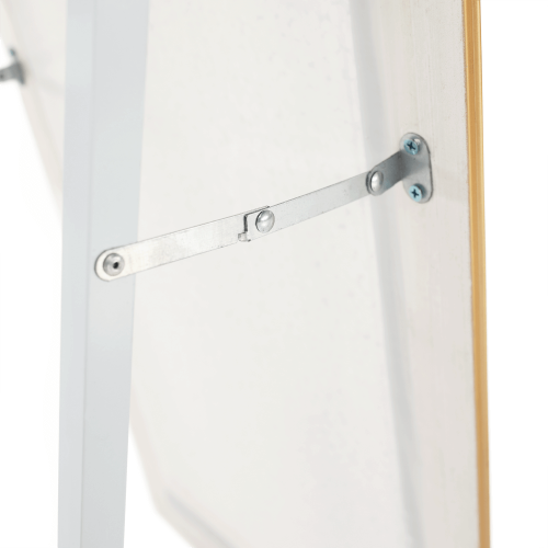 Stojanové zrkadlo, hnedá, LAVAL