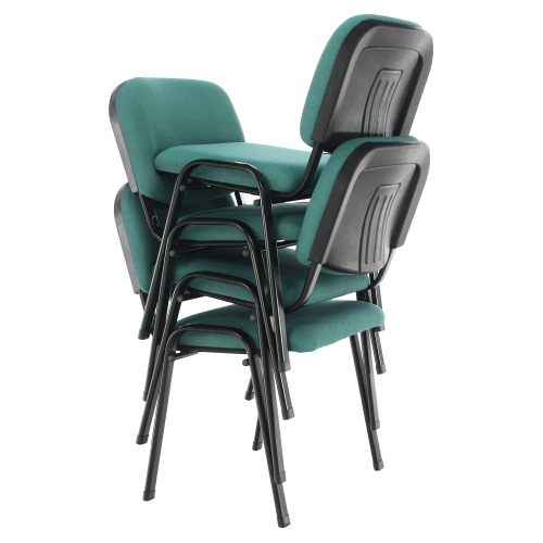 Kancelárska stolička, zelená, ISO ECO