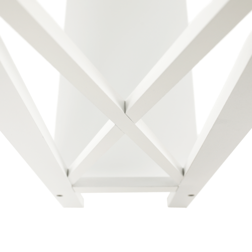 Konzolový stolík, biela, APOLOS