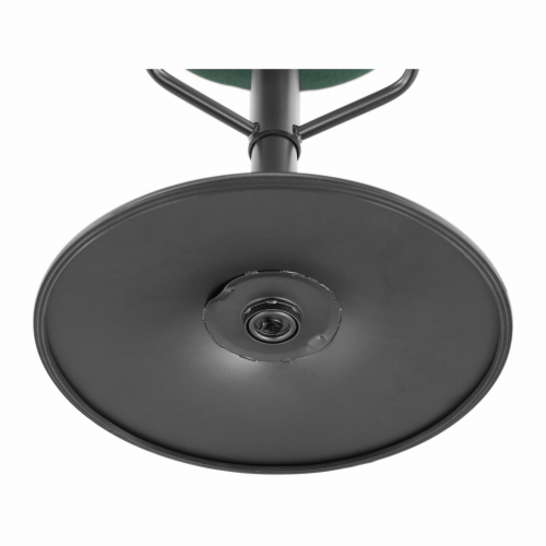 Barová stolička, zelená/čierna, LAHELA