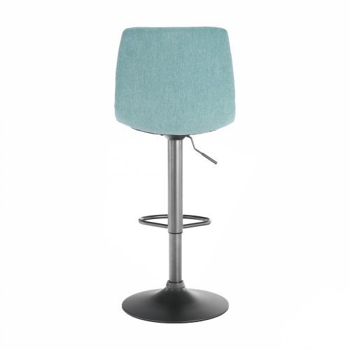 Barová stolička, mentolová/čierna, LAHELA