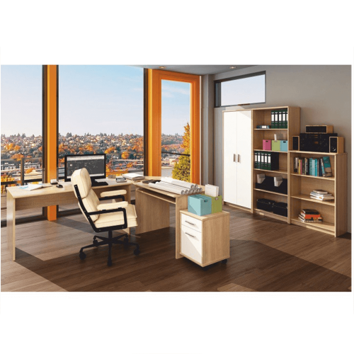 Kancelársky regál, dub sonoma, JOHAN 2  NEW 04