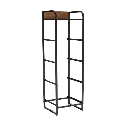 Komoda s látkovými šuplíkmi, béžová/hnedá, HAZEL TYP 1