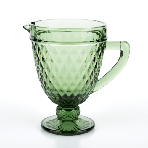 Retro džbán na vodu/na víno, 1150ml, zelená, VERITAS