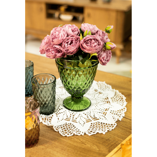 Retro džbán na vodu/na víno, 1150ml, zelená, VERITAS