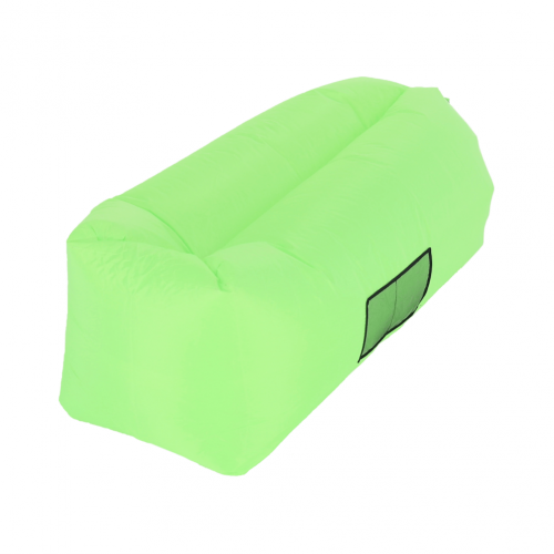 Nafukovací sedací vak/lazy bag, zelená, LEBAG