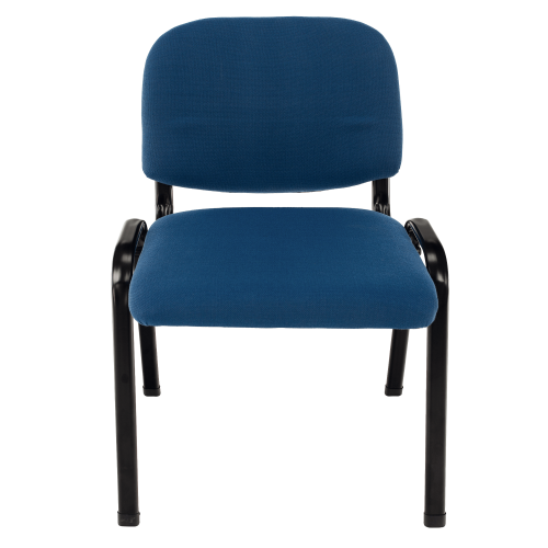 Kancelárska stolička, tmavomodrá, ISO ECO