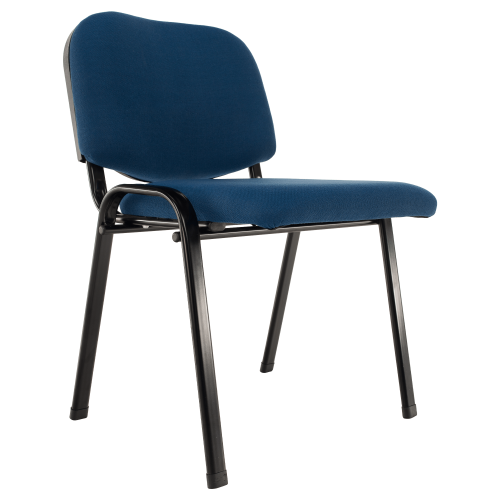 Kancelárska stolička, tmavomodrá, ISO ECO
