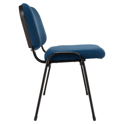 Kancelárska stolička, tmavomodrá, ISO ECO