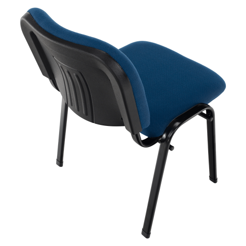 Kancelárska stolička, tmavomodrá, ISO ECO