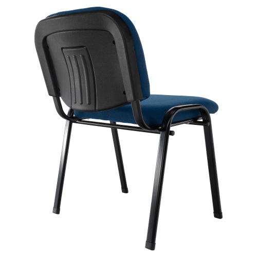 Kancelárska stolička, tmavomodrá, ISO ECO