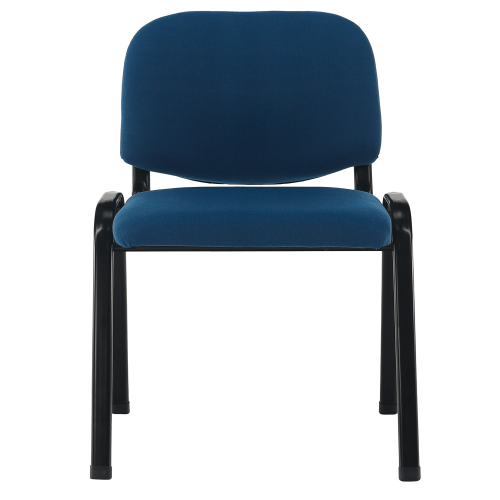 Kancelárska stolička, tmavomodrá, ISO ECO