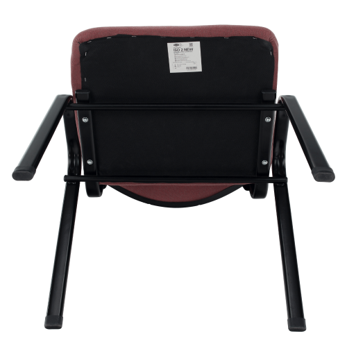 Kancelárska stolička, červenohnedá, ISO ECO