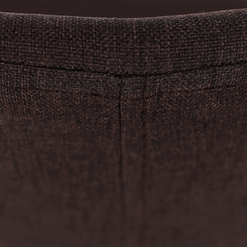 Kancelárska stolička, hnedá/chróm, EDIZ