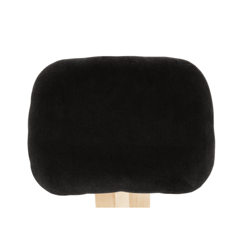 Ergonomická kľakačka, čierna/buk, GROCO Ergonomická kľakačka, čierna/buk, GROCO