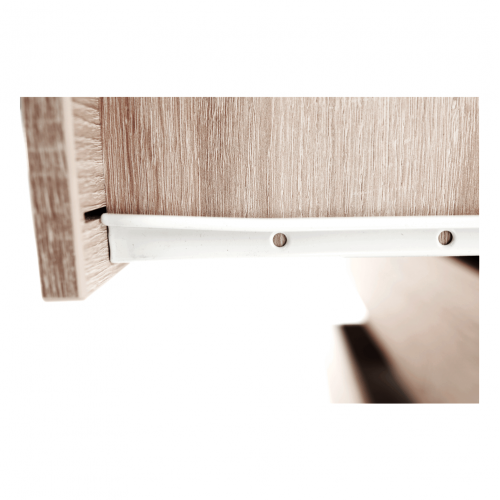 3 šuplíková komoda, dub sonoma,  HANY NEW 003