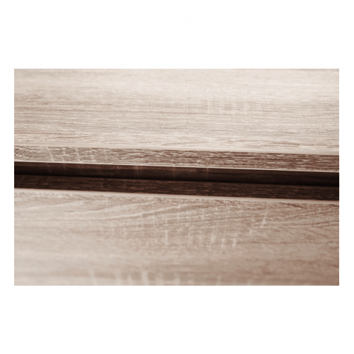 3 šuplíková komoda, dub sonoma,  HANY NEW 003