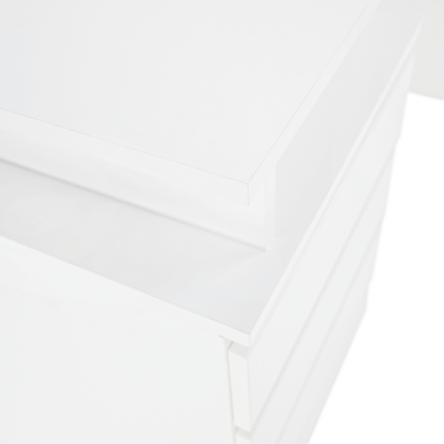 PC stôl, biela, HANY NEW