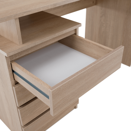 PC stôl, dub sonoma, HANY NEW