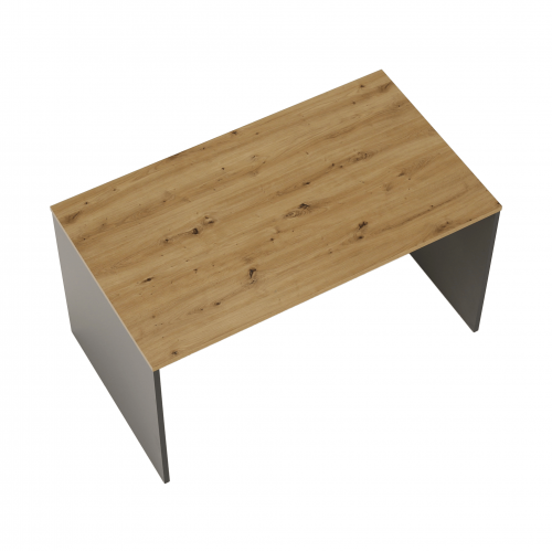 Písací stôl, grafit/dub artisan, RIOMA NEW TYP 16