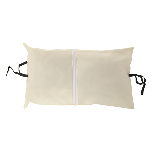 Závesné kreslo, hnedá/krémová, KALEA 2 NEW