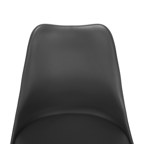 Štýlová otočná stolička, tmavosivá, ETOSA